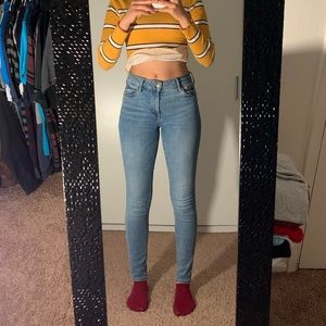 old navy light blue jeans